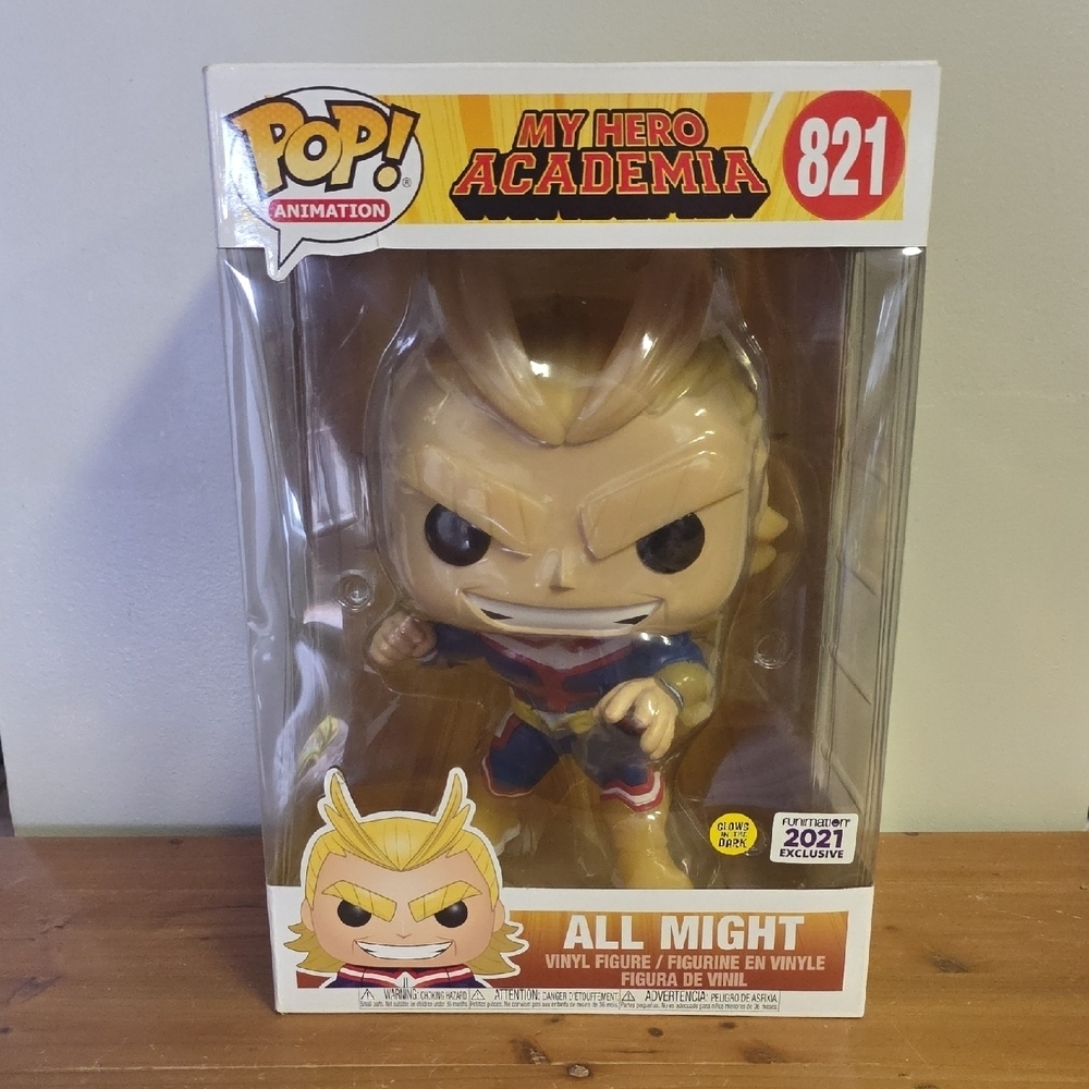 Funko All Might Vinyl Figure - Gold and Blue